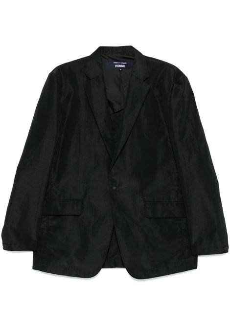 Black shantung blazer Comme Des Garçons - unisex